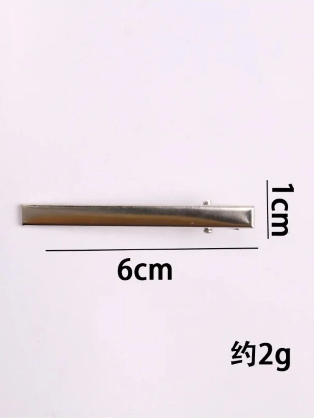 Unisex Hair Barrette Simple Style Metal Headwear Hairpin Duckbill Clip